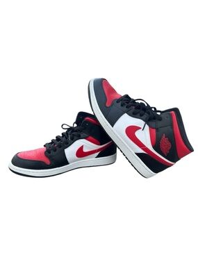 NIKE Air Jordan 1 Mid Bred Toe